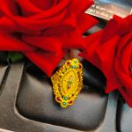 3.5 mg pure gold plated finger ring