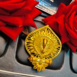 3.5 mg pure gold plated finger ring